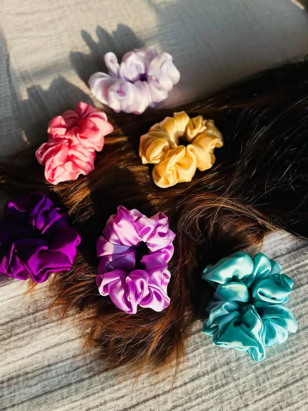 Box of 24 & 48 Handmade Silk Scrunchies