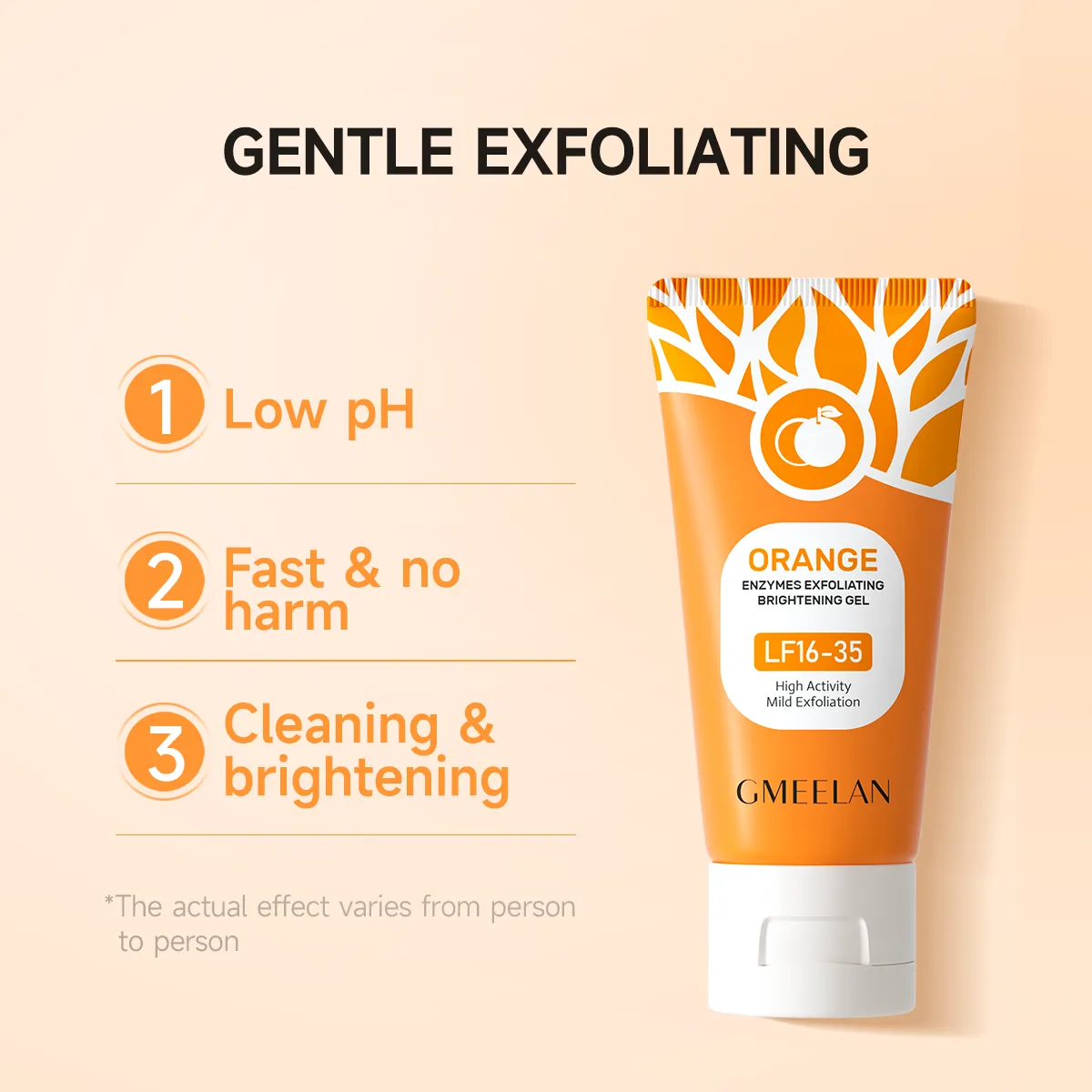 Orange Exfoliating Brightening Gel