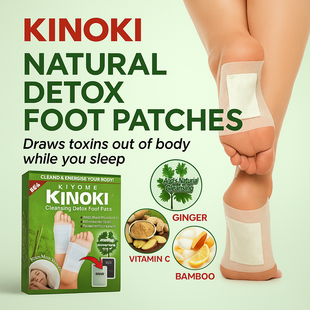 Kinoki Cleansing Detox Foot Pads