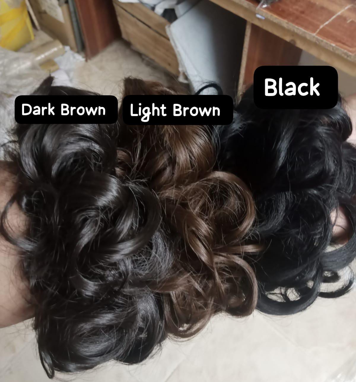 PREMIUM MESSY BUN HAIR SCRUNCHIES (Get Surprise Gift)