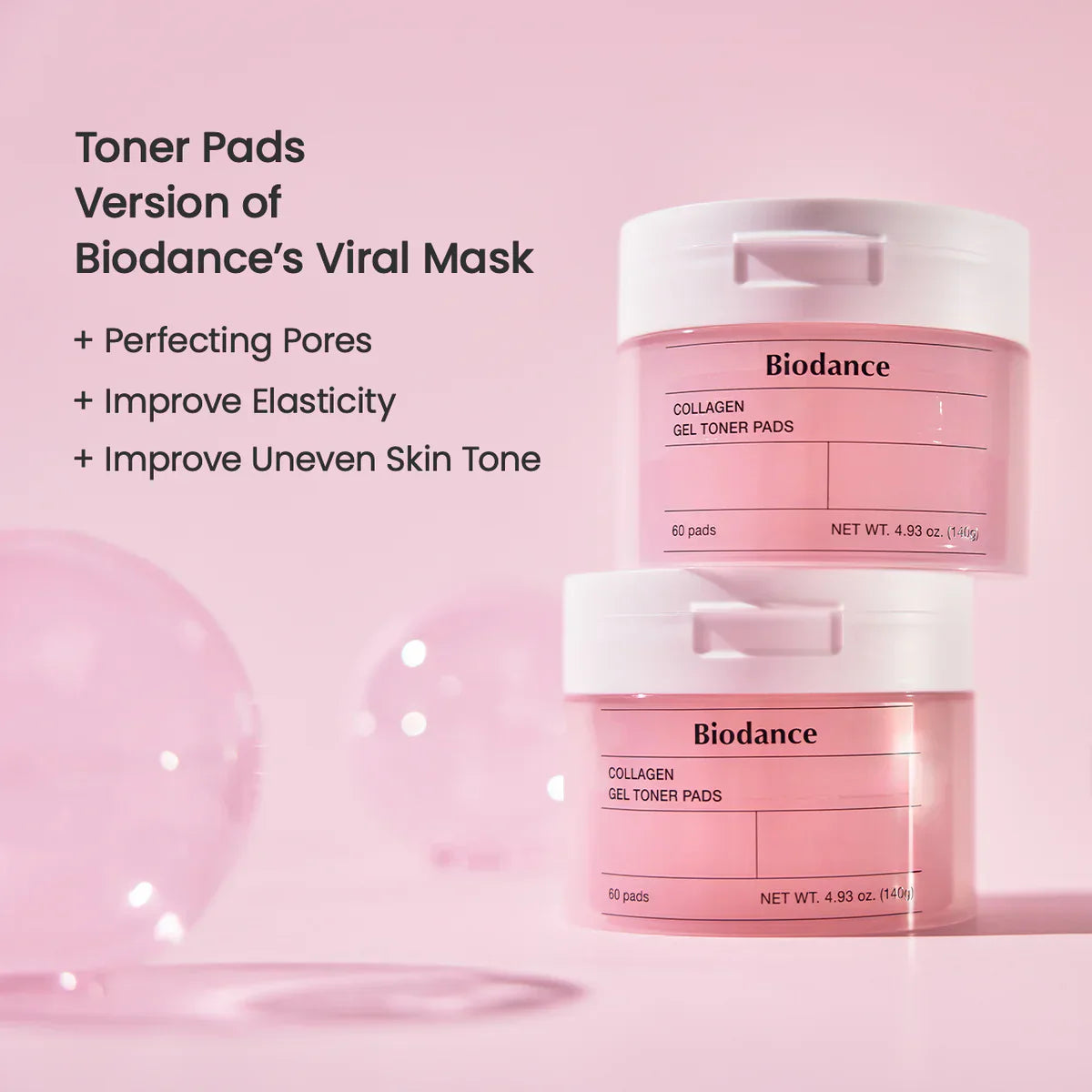 Collagen Gel Toner Pads