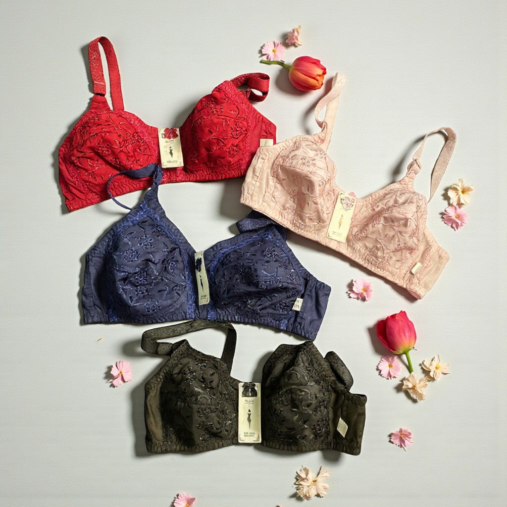 ALL SEASON SPECIAL COTTON BRA - PACK OF 4