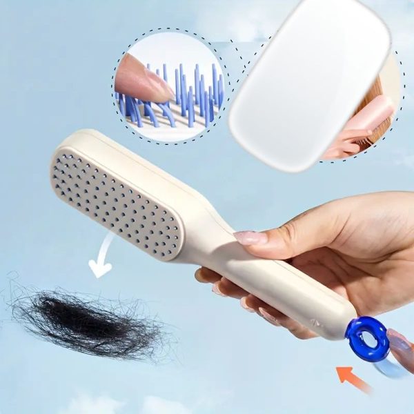 Self-Cleaning Hair Brush