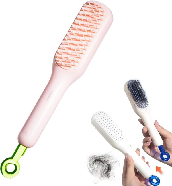 Self-Cleaning Hair Brush